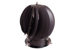 Rotorkap Neo tot O200mm RVS zwart