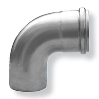 RVS 316 80-90gr gladde bocht