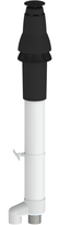 RVS 316 vertikale ddv 80/125