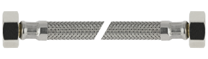 RVS flex. aansluitleiding 35cm 1/2"bi. x 1/2"bi. - afb. 1