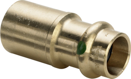 Sanpress verloopstuk 54x35 2215.1 brons/