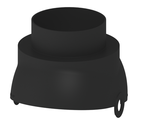 Scharnierkap FX Easy 140 zwart Burgerhout 400472028 - afb. 1