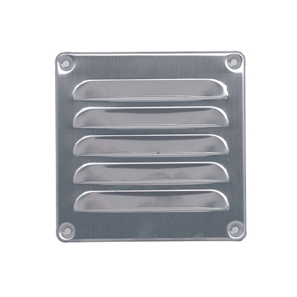 Schoepenrooster 120x120mm RVS - afb. 2