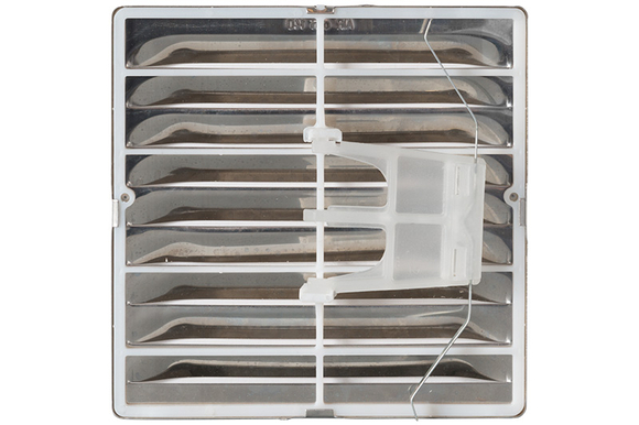 Schoepenrooster 150x150mm RVS - afb. 2