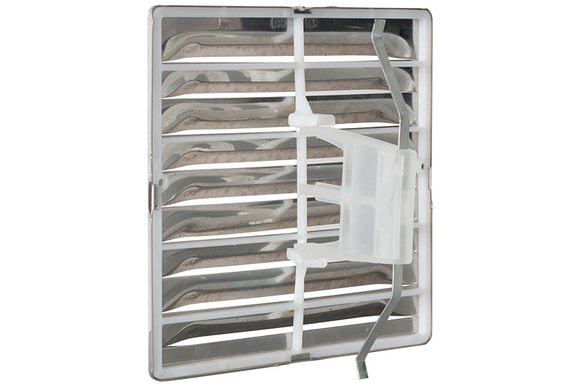 Schoepenrooster 150x150mm RVS - afb. 3