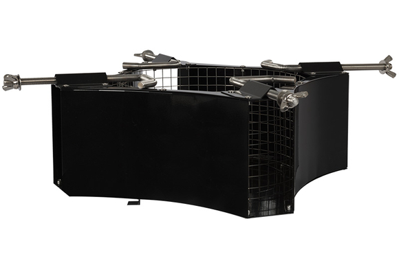 Schoorsteenkap laag model zwart 300x300x - afb. 5