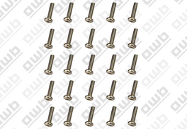 SCHROEFPLATEN M5X20 50ST. A000024274