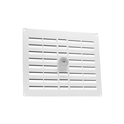 Schuifrooster Alu 300x250mm Met Gaas Wit - afb. 2