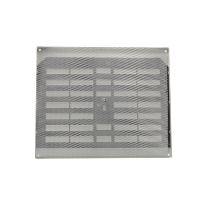 Schuifrooster Alu 300x250mm Met Gaas Wit - afb. 4