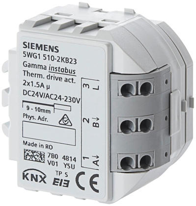 Siemens binary uitgang 2 x ac 230 v 10 a - afb. 3