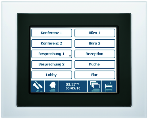 Siemens color touch panel 230v UP588/13 - afb. 1