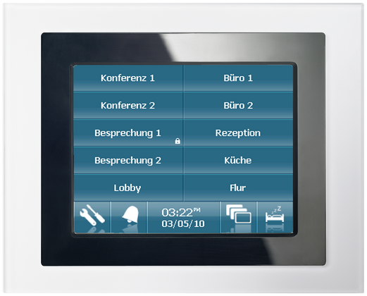 Siemens color touch panel 24v UP588/23 - afb. 1