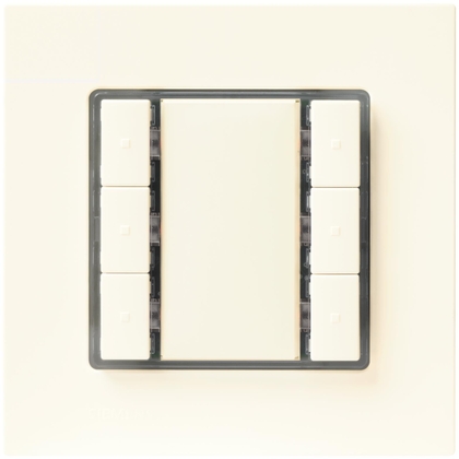 Siemens druktoets 3-voudig titanwit UP22 - afb. 2