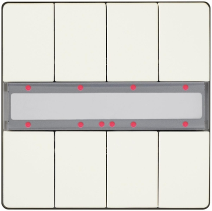 Siemens druktoets 4-voudig titanwit UP28 - afb. 2