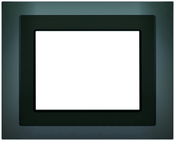 Siemens frame glas in zwart 5WG1588-8AB1