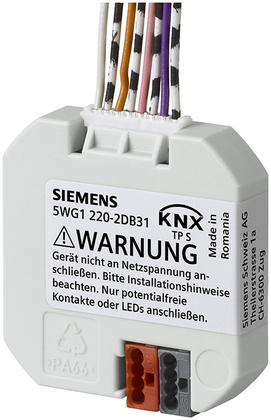 Siemens i/o-schakelaarinter/ face 4-voud - afb. 1