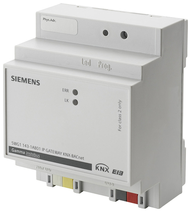 Siemens KNX/bacnet interface tbv 250 com - afb. 1