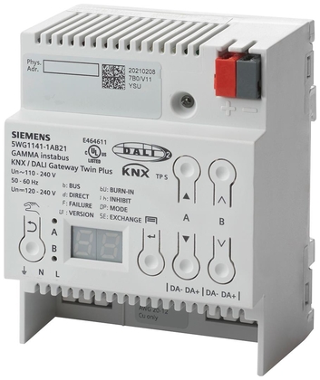 Siemens KNX/DALI poort twin plus N141/21 - afb. 2