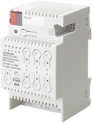 Siemens schakelactor bussyst. N512/11 - afb. 1