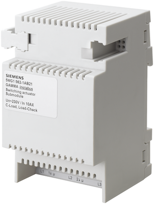 Siemens schakelactor uitbreidingsmodule - afb. 2
