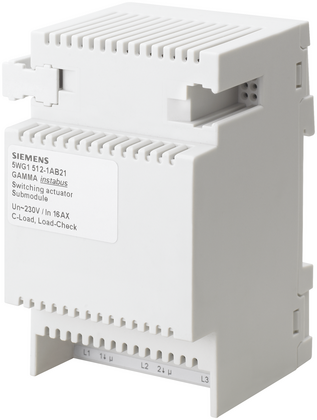 Siemens schakelactor uitbreidingsmodule - afb. 2