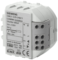 Siemens shutter jaloezieactor 1x 6a ac 2