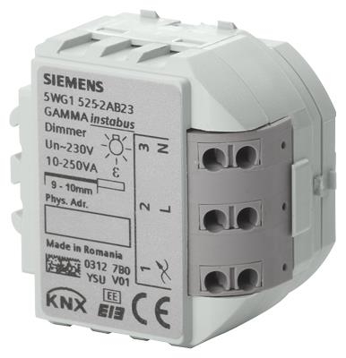 Siemens universal dimmer 1x 250w ac 230v - afb. 3