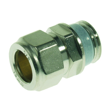 Simplex radiator kopp. 1/2"x15mm Re - afb. 1