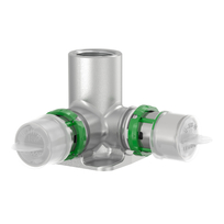 Skinpr. 2.0 Muurplaat 16x1/2" Dubbel Per