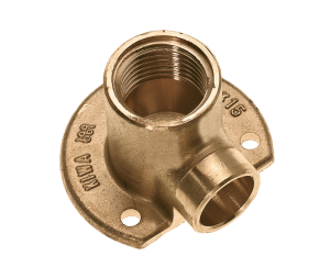 Soldeer muurplaat laag 3/8"bix15mm K - afb. 1