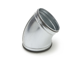 Spiralo bocht 45gr.125mm geperst