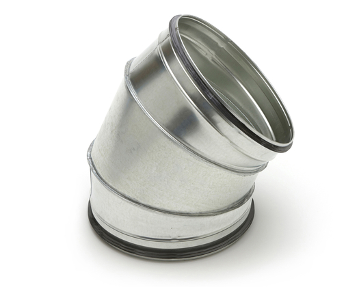 Spiralo bocht 45gr.300mm geperst * - afb. 1