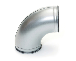 Spiralo bocht 90gr.160mm geperst