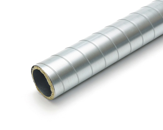 Spiralo buis 125/0,4 l=3000 geisoleerd G - afb. 1