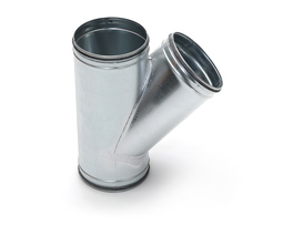 Spiralo T-stuk 100mm 45gr.