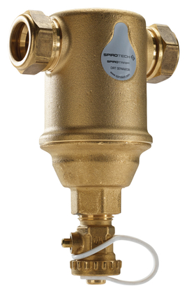 Spirotech 22mm knel vuilafscheider - afb. 1