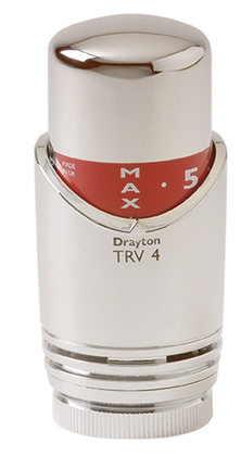 Ovus design therm.knop chroom SR - afb. 2