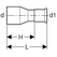 Steel-press Insteekverloop 22x12mm - afb. 2