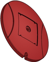 Stork cover comfofan Rood 781001002