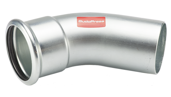 SudoPress C bocht 45gr 88,9x88,9 pers-in - afb. 1