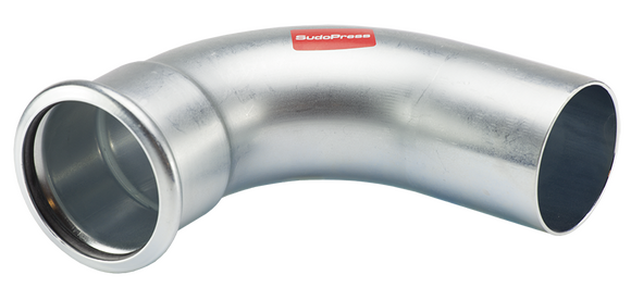 SudoPress C bocht 90gr 76,1x76,1 pers-in - afb. 1