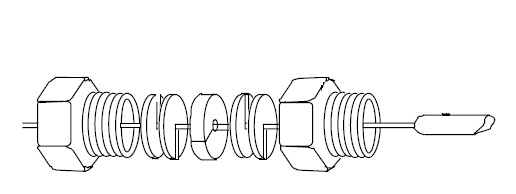TANKDOORVOER FTG 13A600R - afb. 1