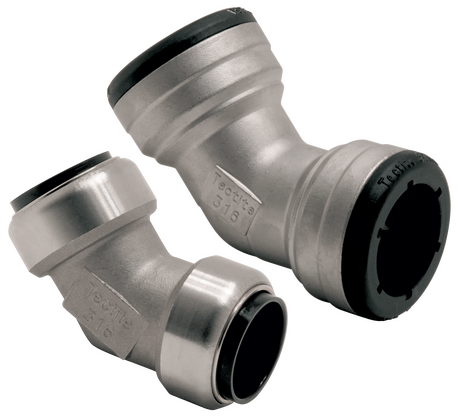 Tectite RVS bocht 45gr 28x28 2x push TS0 - afb. 2