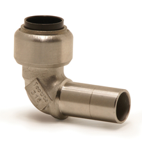Tectite RVS kniekopp. 90gr 18x18 push-in