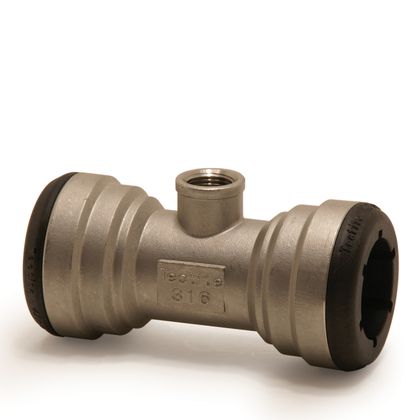 Tectite RVS T-stuk 42x1/2x42 push-bi-pus - afb. 2
