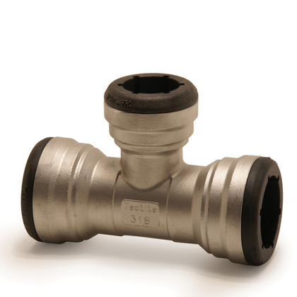 Tectite RVS T-stuk 54x28x54 3x push TS13 - afb. 2