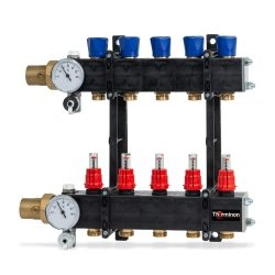 Vloerverwarming verdeler composite industrie 10 gr zonder pomp - afb. 1