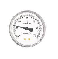 Thermometer 1/2" 63 mm 0-120 gr.