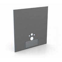 Toiletplaat voor wandcloset stucbaar 1300x1200x20 mm