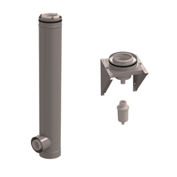 Ubbink CLV set basis O80/125 0718904 - afb. 1